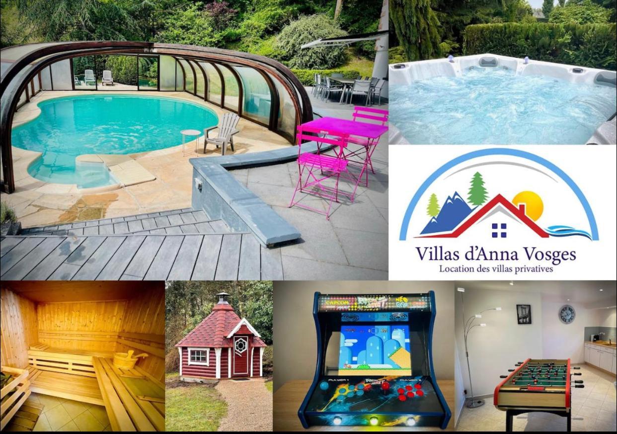 Villa 250M2 Avec Piscine Chauffee & Spa & Kota-Grill & Sauna Saint-Dié-des-Vosges Kültér fotó